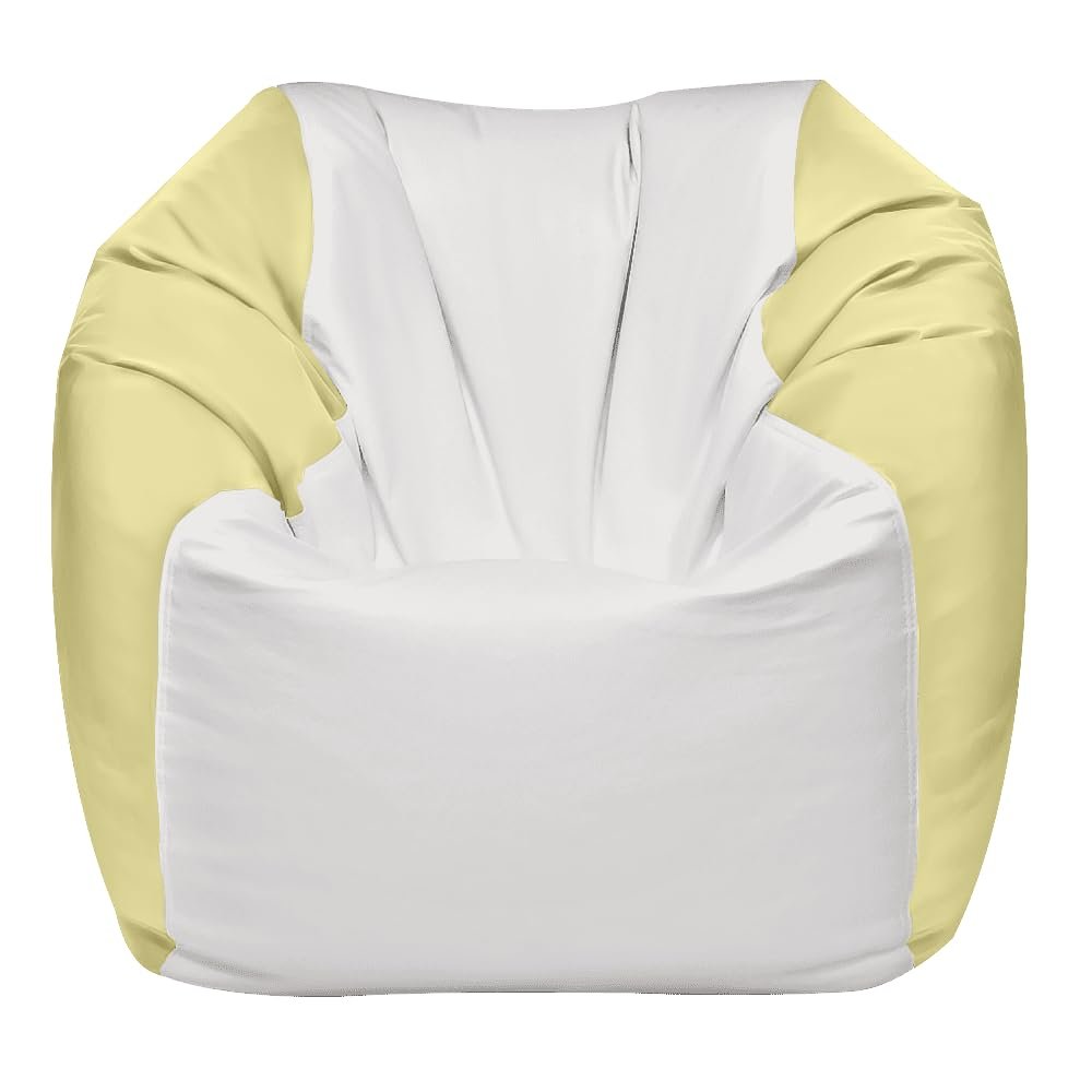 Ocean-Tamer Round Marine Boat-Bean Bag, White/Fighting Lady (Medium)