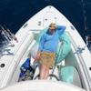 Ocean-Tamer Round Marine Boat-Bean Bag, White/Fighting Lady (Medium) view 3