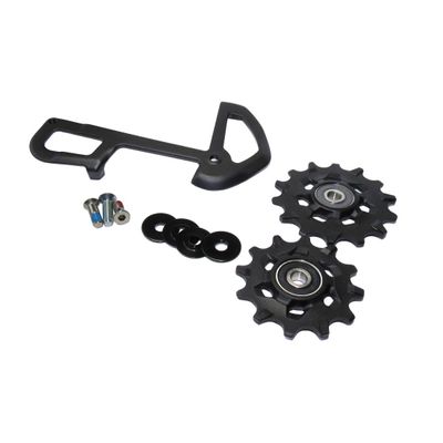 SRAM EX1 Rear Derailleur Pulley and Inner Cage Assembly - 8-Speed, Black