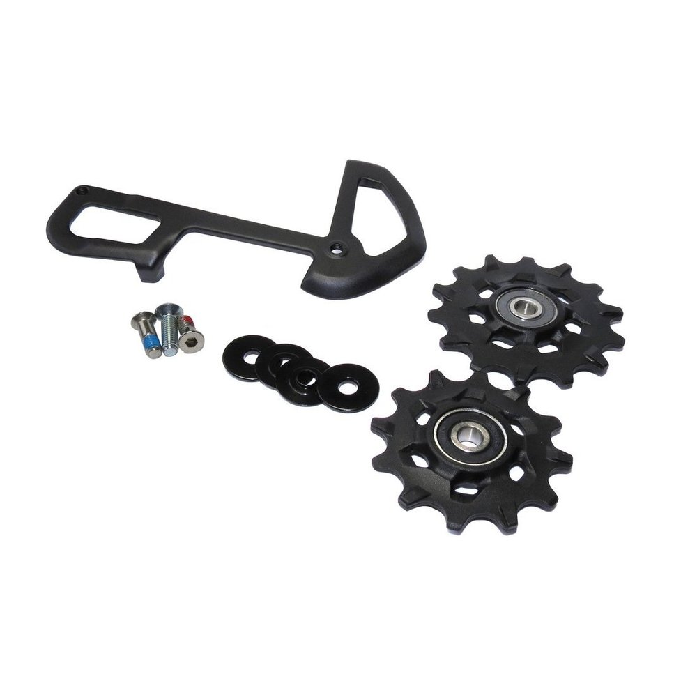 SRAM EX1 Rear Derailleur Pulley and Inner Cage Assembly - 8-Speed, Black