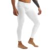 iEFiEL Mens Mesh See Through Home Lounge Pants Nightwear (M, Silk White) view 3