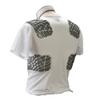 Zoom Bang Shoulder Rib Combo Shirt Adult (Size AL) White view 3
