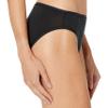 Amazon Essentials Women's Cotton High Leg Brief Underwear (Available in Plus Size), Breathable, Pack of 6, Black, XX-Large view 4