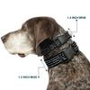Plastic Clip Collar - Verbiage Sex Positions Black White - Narrow-Medium 8-12" view 2