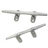 2pcs Stainless Steel 316 Marine Boat Hardware Open Base Cleat 4'' /5'' /6'' /8'' Open Base Stud Mount (5") view 2