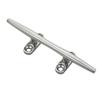 2pcs Stainless Steel 316 Marine Boat Hardware Open Base Cleat 4'' /5'' /6'' /8'' Open Base Stud Mount (5") view 3