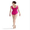 Bloch Dance Women's Faire Microlux Tank Leotard, Berry, Petite view 2