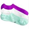 Hue Women's Air Sleek Compression Socks, Neon Purple 3-Pk view 1