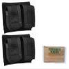 Nimrod's Wares 2-Pack HKS 100B Universal Speedloader Pouches Cordura Black Microfiber Cloth view 1