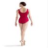 Bloch Dance Women's Faire Microlux Tank Leotard, Red, Large view 2
