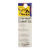 Mack's Lure 91016 Wedding Ring Components 6MM - Silver - Light Blue view 1