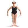 Bloch Dance Girls Pranay Adjustable Strap Camisole Leotard, Black, Size 8-10 view 1