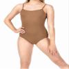 Bloch Dance Women's Nejor Microlux Camisole Leotard, Almond, Small view 1