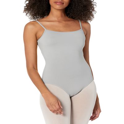 Bloch Dance Women's Nejor Microlux Camisole Leotard, Grey, Small