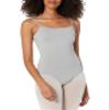Bloch Dance Women's Nejor Microlux Camisole Leotard, Grey, Small view 1