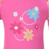 TFJH E Girls Swimsuit UPF 50+ Two Piece Long Sleeve Top Pant Set HotPink Long 8A view 4
