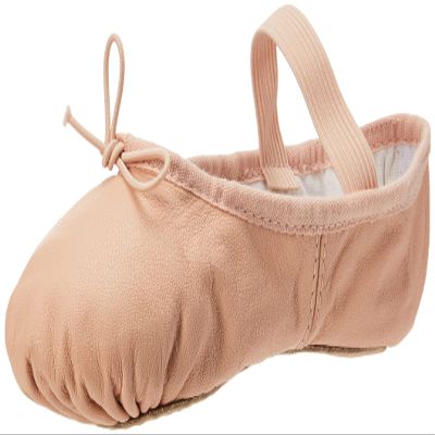 Bloch Dance Girl's Dansoft Full Sole Leather Ballet Slipper/Shoe, Theatrical Pink, 9.5 Narrow Toddler