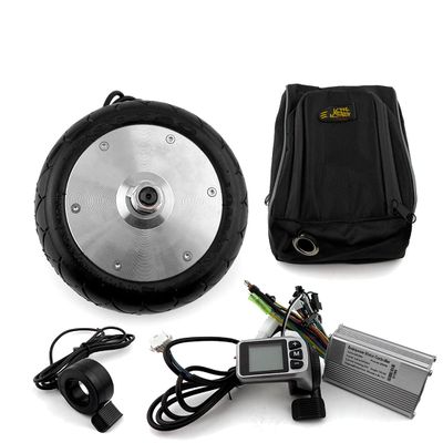 180W DIY Scooter Gearless Hub Motor Kit Wuxing LCD Panel Thumb Throttle Homemade Kid Cart (48V)