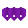 LSTYLE Dart Flights - L3 PRO Shape - Deep Purple | Set of 3 | for Soft & Steel Tip Darts view 3