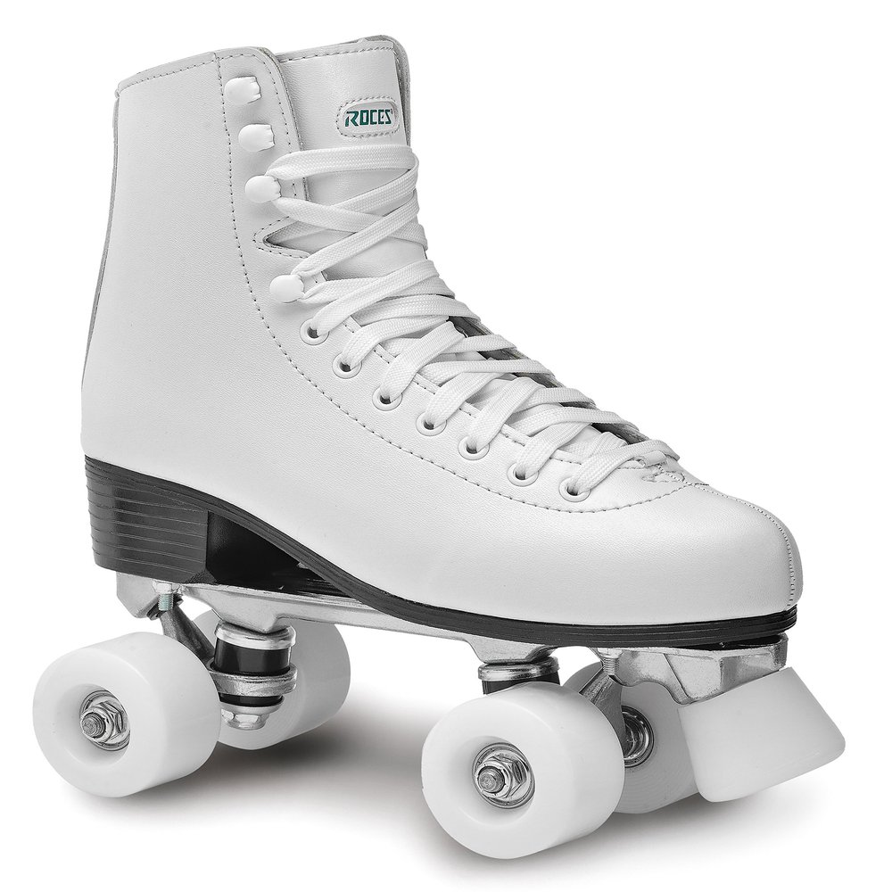 Roces Unisex Adult RC2 Classic Roller Skates/Roller Skates Artistic White (White/001), 41 EU