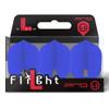 LSTYLE Dart Flights - L3 PRO Shape - Blue | Set of 3 | for Soft & Steel Tip Darts view 1
