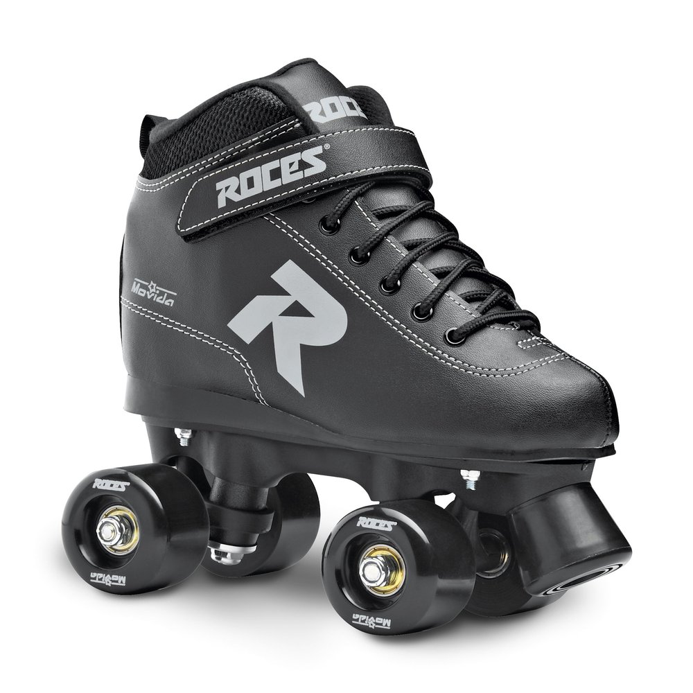 Roces Unisex_Adult Movida Up Street Roller Skates, Black, 42