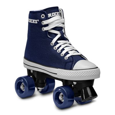 Roces Classic Children Chuck Roller Skating Roller Skate Street, Children's, Chuck Classic Roller, blue-white, 13 jr UK