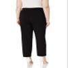 Alfred Dunner womens Allure Slimming Plus Size Stretch - Modern Fit Pants, Black, 22 US view 2