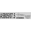 Glendinning 3300 / 33C Boat Control Cable A5805/7.5 | 7 1/2 Foot view 2
