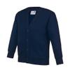 AWDis Academy AC02J Kids Academy Cardigan - Academy Navy - 3-4 Years view 1