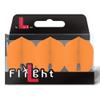LSTYLE Dart Flights - L3 PRO Shape - Orange | Set of 3 | for Soft & Steel Tip Darts view 1