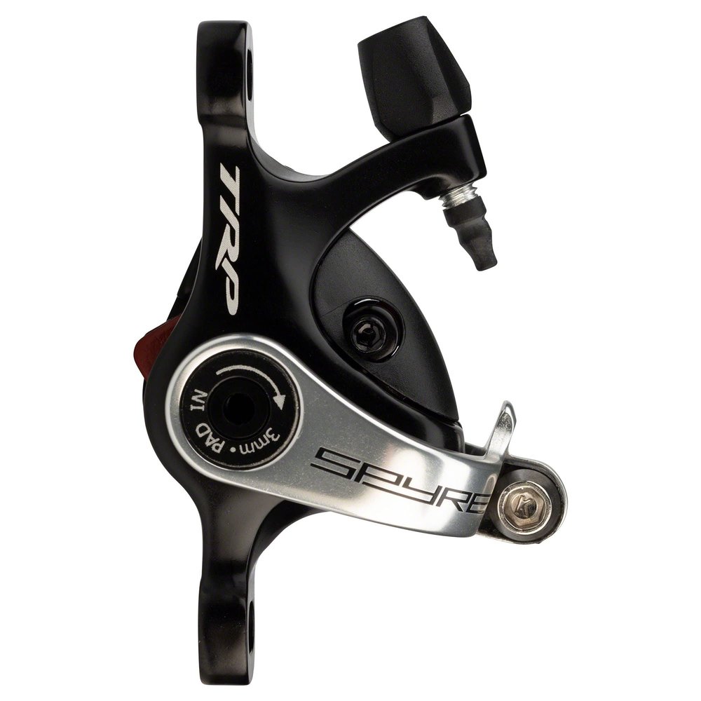 TRP Spyre Mechanical Disc Brake Caliper | Dual-Piston Actuation | 40 mm Slim Profile | 146 g Lightweight | Works with All Cable Drop-Bar Levers (Post Mount)