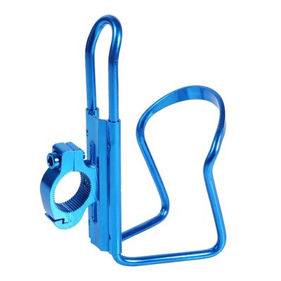 Bike Cup Holder, Water Bottle Cages Lightweight Water Bottle Holder Cages Brackets (Color : Blue) Car Interior Supplies Motorcycle Cup Holder Handlebar