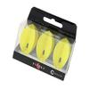 LSTYLE Dart Flights: L2 PRO Teardrop - for Soft Tip and Steel Tip Darts - Yellow view 3
