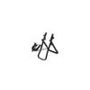 RockBros KW-7078-19 Folding Parking Stand, Black view 1