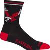 Adrenaline Promotions NCAA Eastern Washington Eagles Men's Cycling Socks, Small/Medium, Red view 1