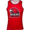 Adrenaline Promotions NCAA Miami (Ohio) Redhawks Men's Run/Tri Singlet, 3X-Large, Red view 1