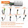 250W Scooter Motor Wheel Conversion Kit Mini Bike 45mm Motor Kit Wuxing LCD Display Thumb Throttle And EBS Thumb Brake (48V) view 4