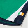 Carrolls Irish Gifts Emerald Green Kids Ireland T-Shirt With Shamrock Crest and Navy Underarm Design, 5-6X view 4