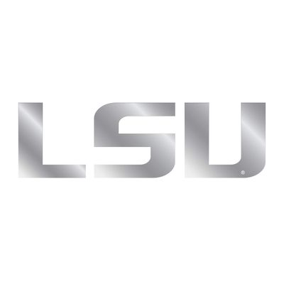LSU Decal (SIL LSU DECAL (3",4",6",12"), 4 in)