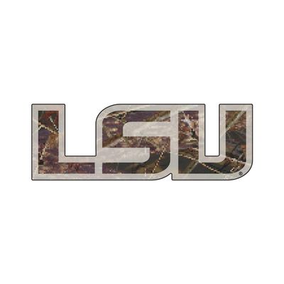 Craftique LSU Decal (CAMO LSU DECAL (3",6",12"), 6 in)