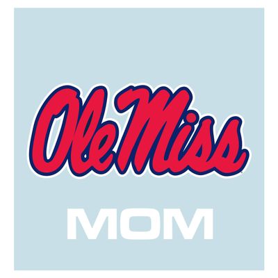 Craftique Mississippi Decal (OLE MISS MOM DECAL (5"), 5 in)