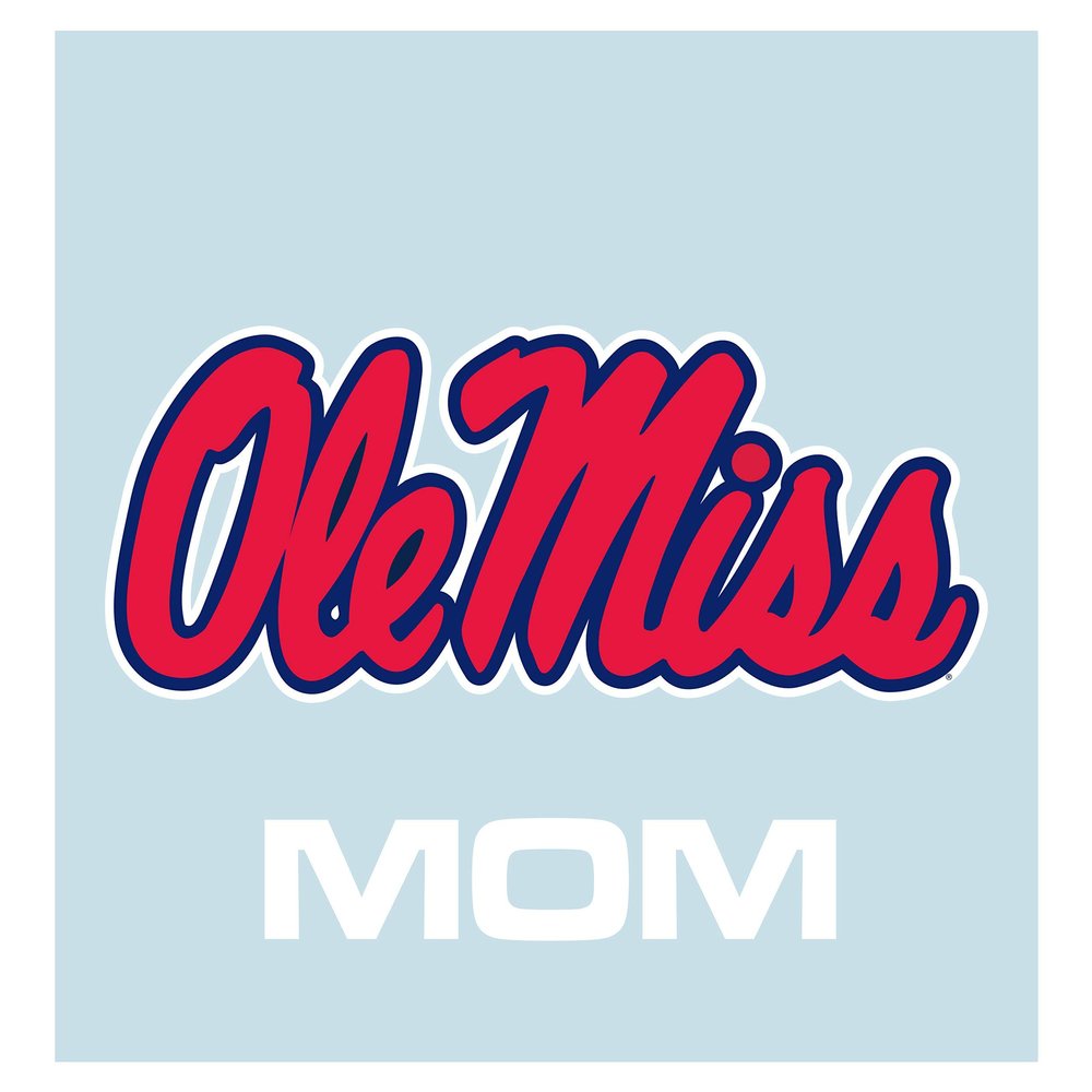 Craftique Mississippi Decal (OLE MISS MOM DECAL (5"), 5 in)