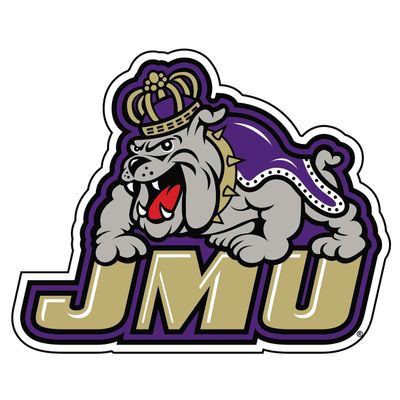 Craftique James Madison Decal (JMU BULLDOG DECAL (3",4",6",12",18"), 3 in)