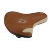 fischer Bicycle Saddle with Elastomers, Cappuchino view 1