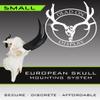 DEAD ON DISPLAY  Small Skull Hanger- American Made, European Skull Taxidermy Trophy Mounting Kit view 2