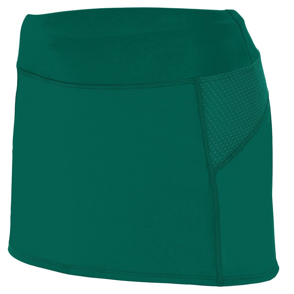 Augusta Sportswear Ladies Femfit Skort M Dark Green/Graphite