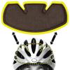 Bicycle & Bike Helmet Sweat Liner by NoSweat - Made in USA - Patented SweatLock Technology view 1