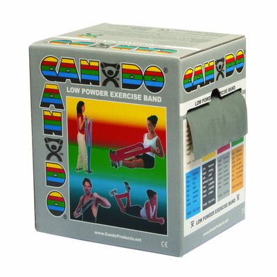 50 Yard Low Powder Exercise Band Size/Color: XX-Heavy/Silver