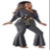 California Costumes Dazzler Disco Costume, Women's Medium view 4